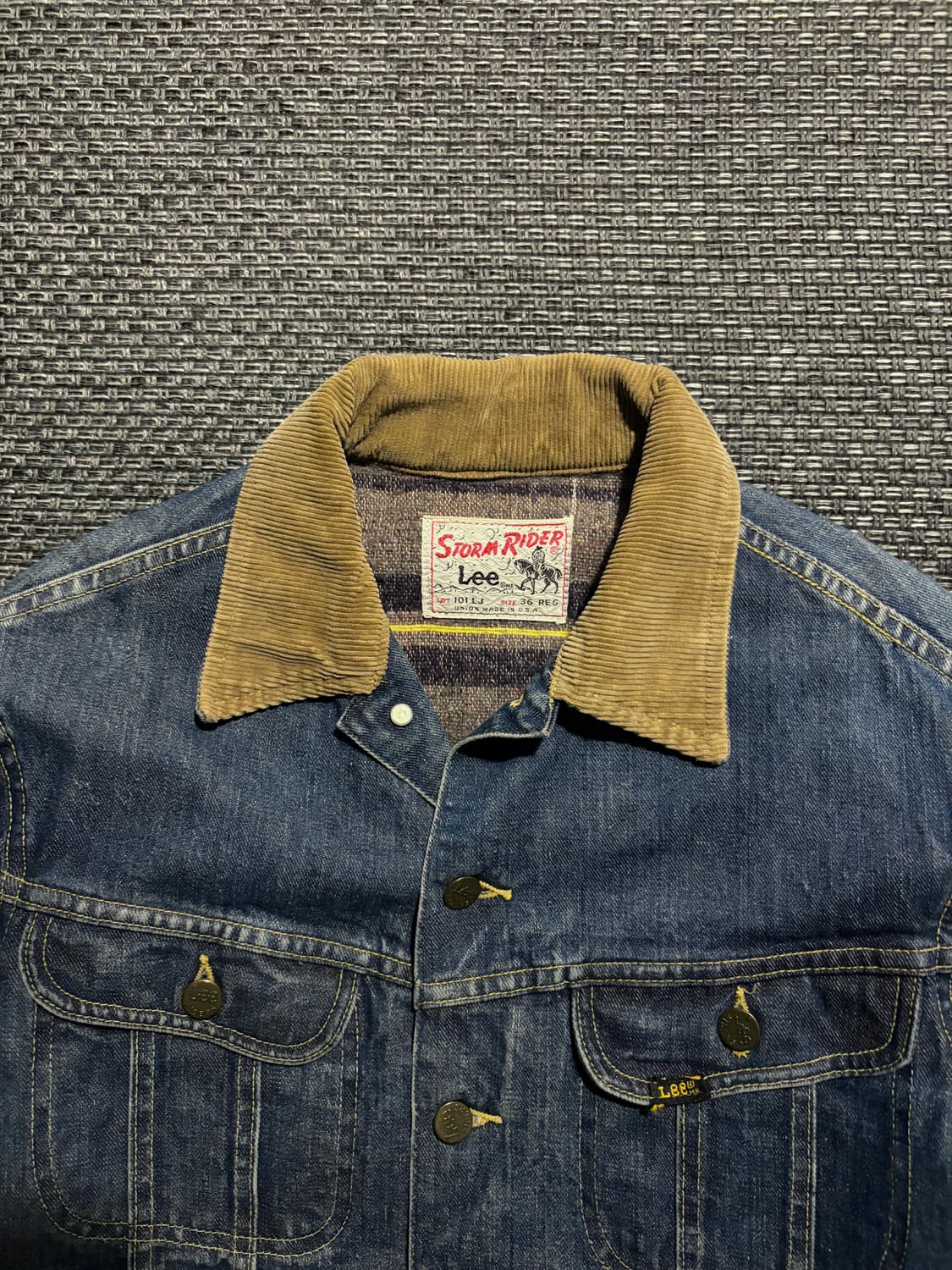 60s Lee Storm Rider 101LJ 36R USA🇺🇸 상품이미지4