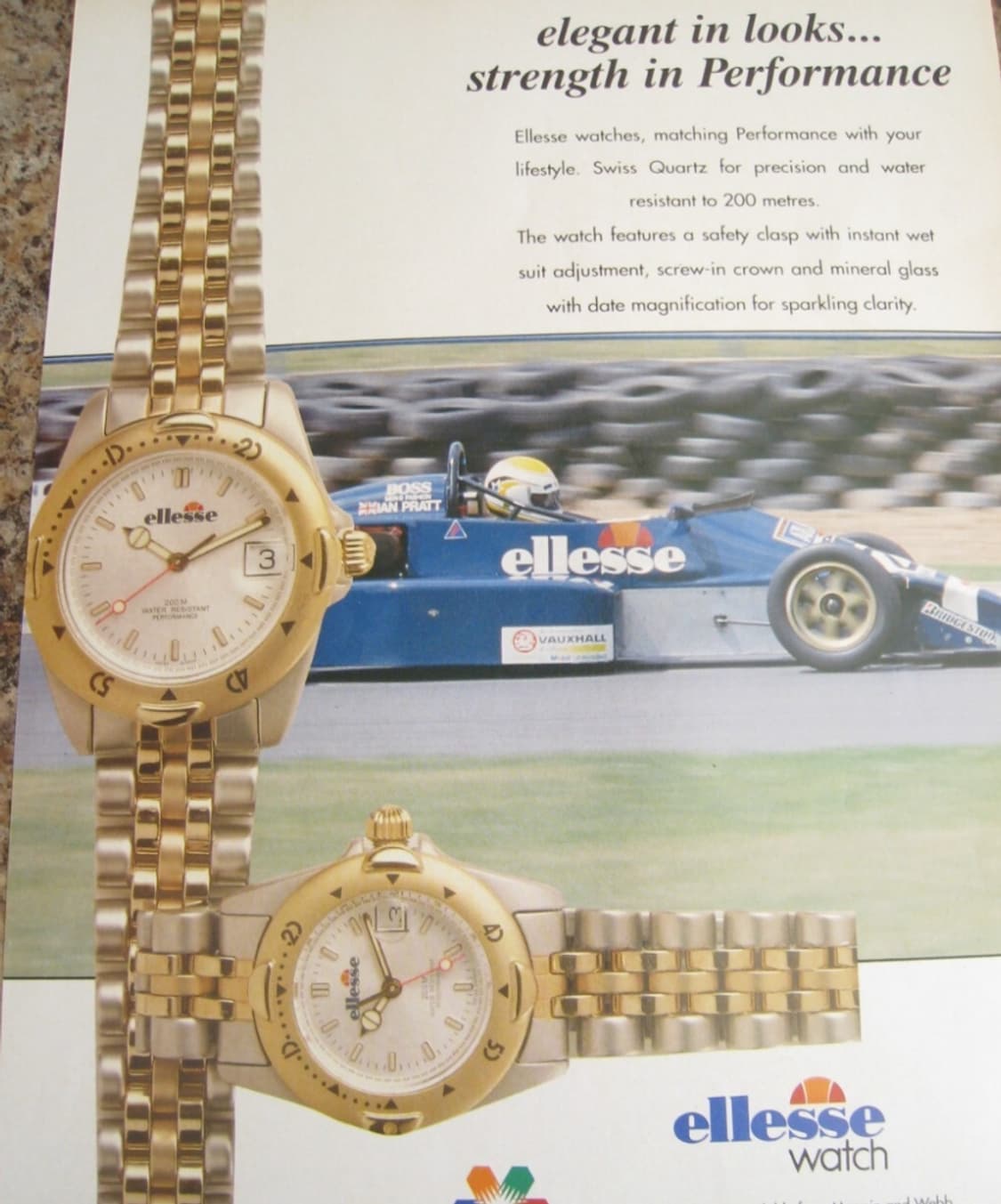 # 엘레쎄 엘레강스 200퍼포먼스 빈티지 여성명품시계  급처 상품이미지1