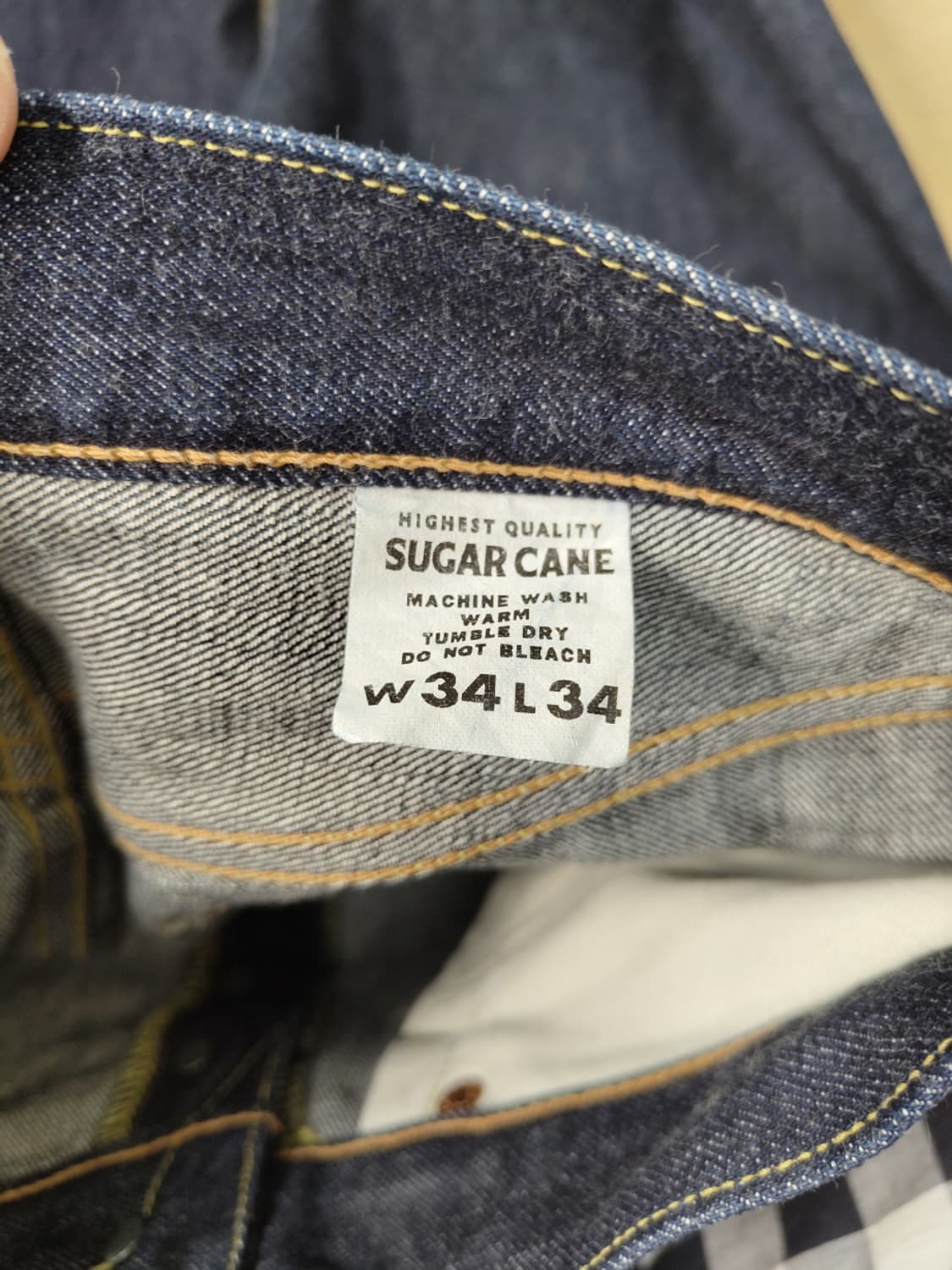 슈가케인 1947 레귤러핏 스탠다드 데님 34 상품이미지5