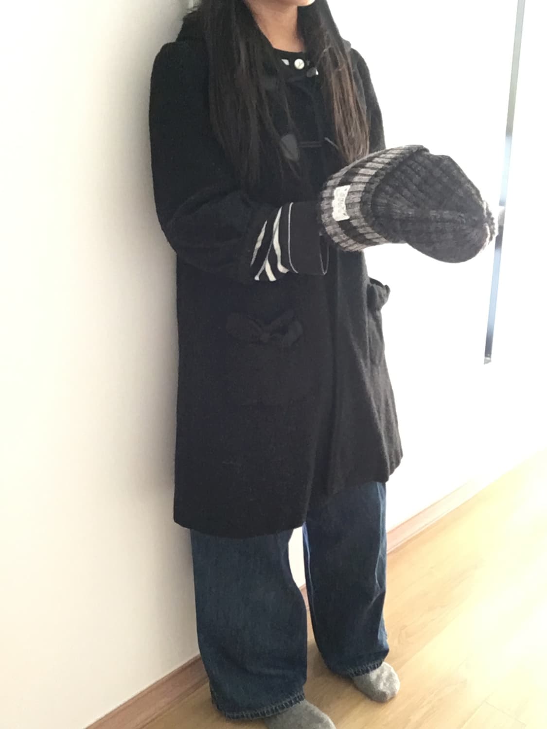 리본 떡볶이 더플 코트 상품이미지1