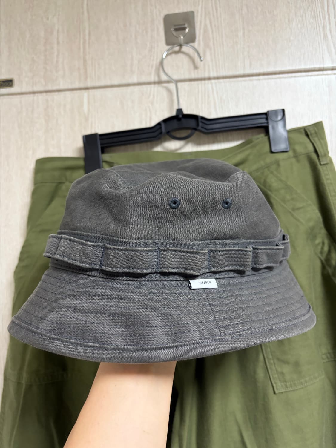 더블탭스 20ss 정글햇 블랙 03 상품이미지3