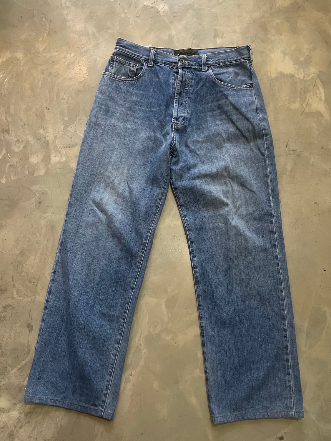 90’s Stussy-dm MADE IN USA 데님팬츠 32 상품이미지3