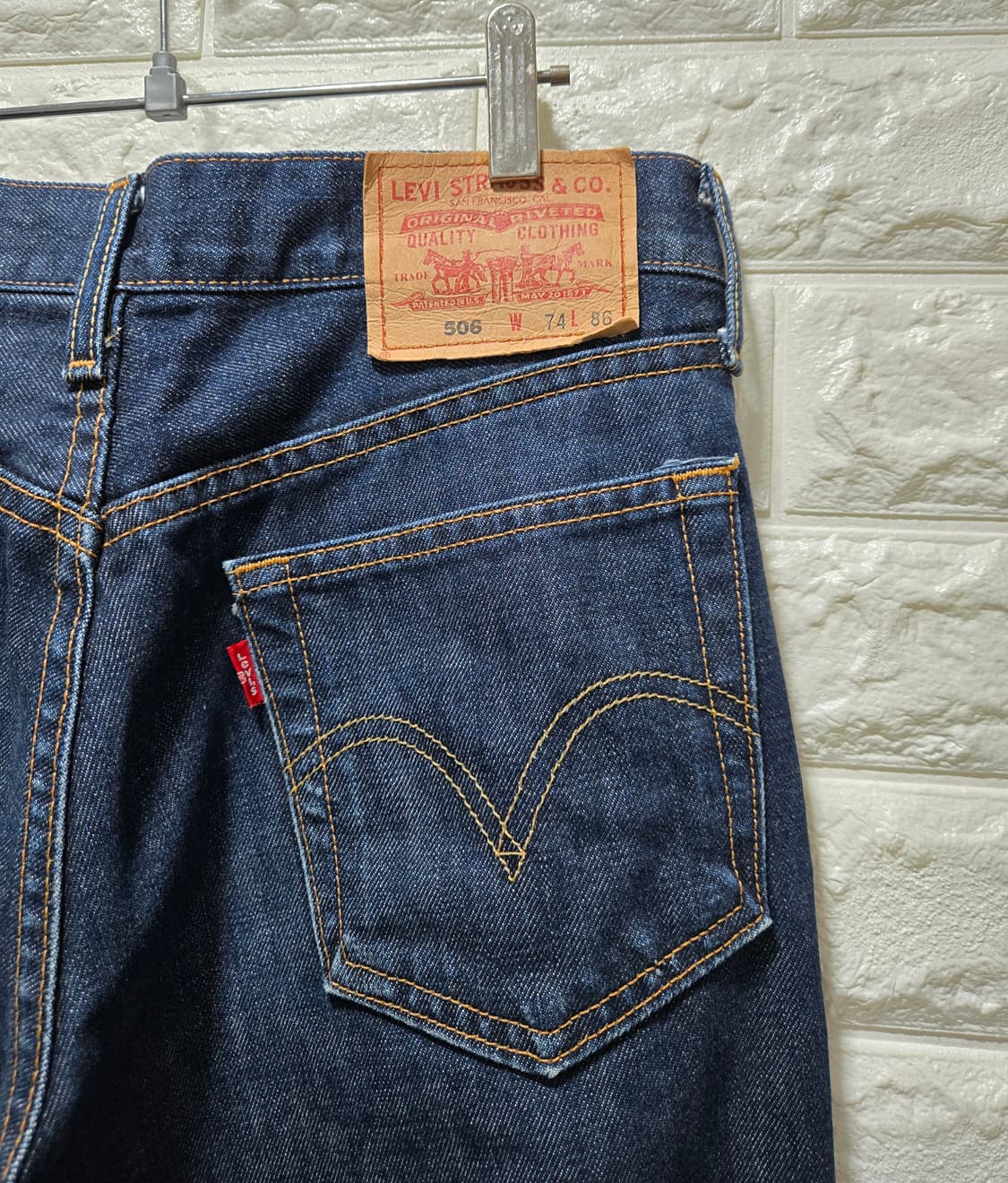리바이스 506 데님팬츠 청바지 29~30 상품이미지6