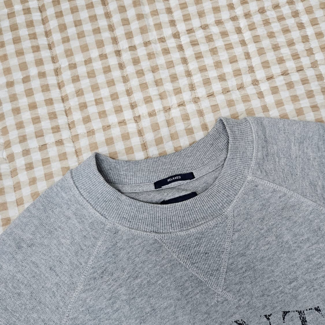 간트 춘추용 맨투맨 남자100~105 상품이미지3