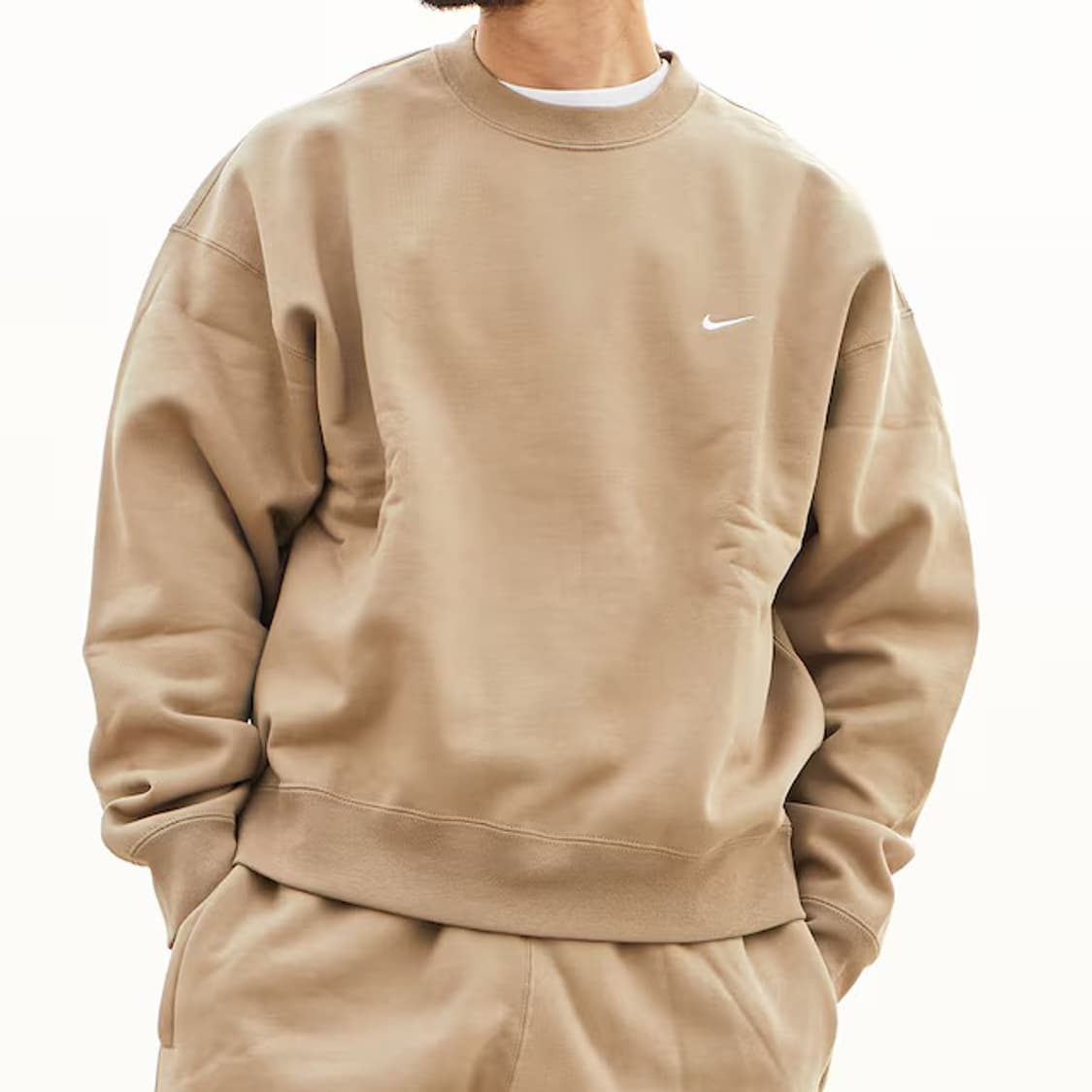 [M] 나이키 NRG 솔로 스우시 크루 플리스 카키 DA0318 247 상품이미지5