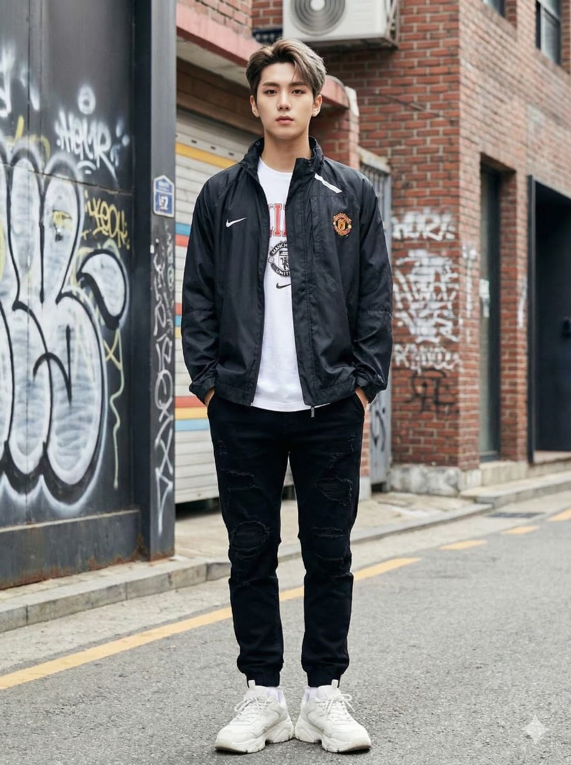 나이키 맨체스터 유나이티드 스톰핏 바람막이 자켓 상품이미지1