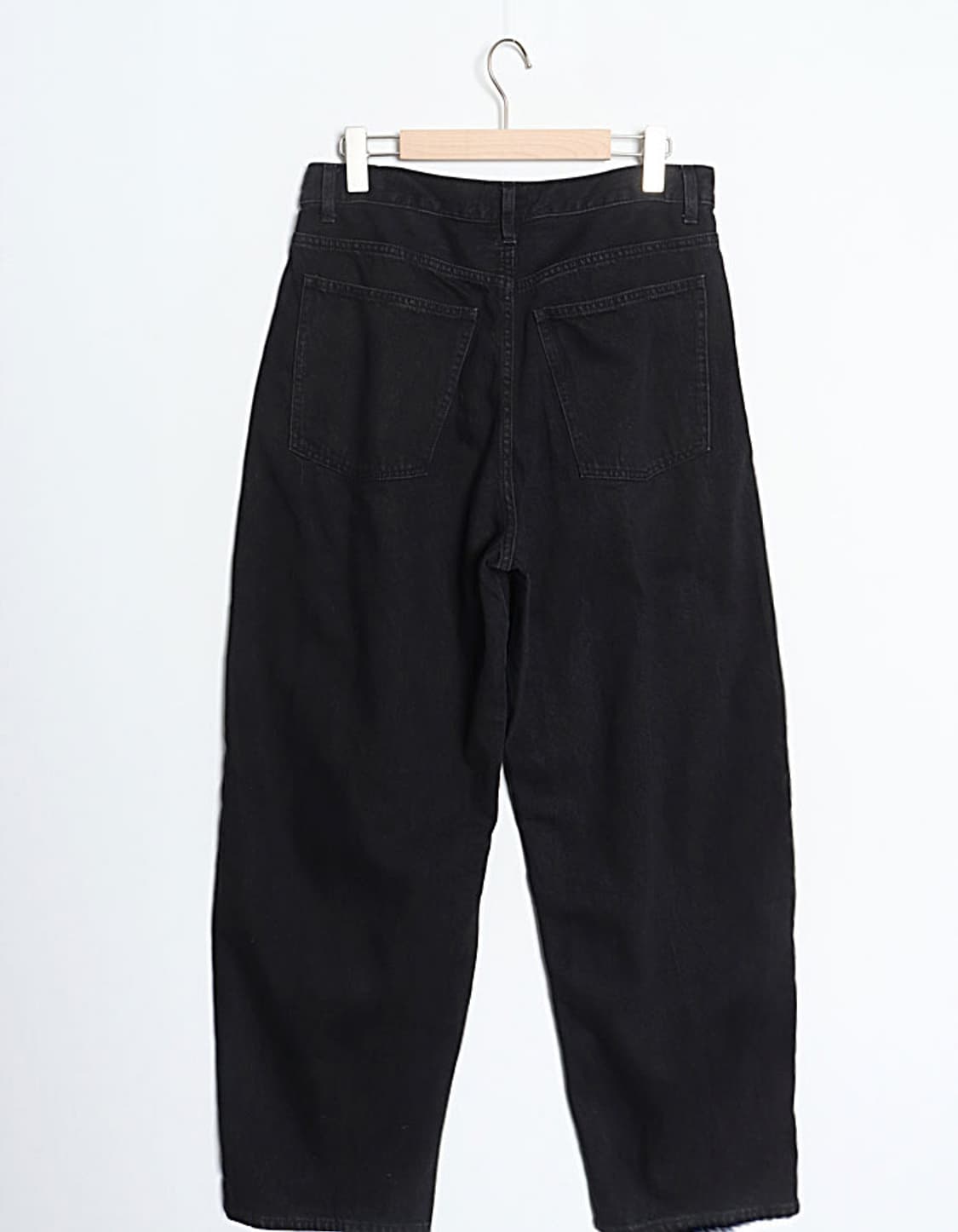 UNIQLO U Tuck Black Denim Pant (31) 상품이미지5