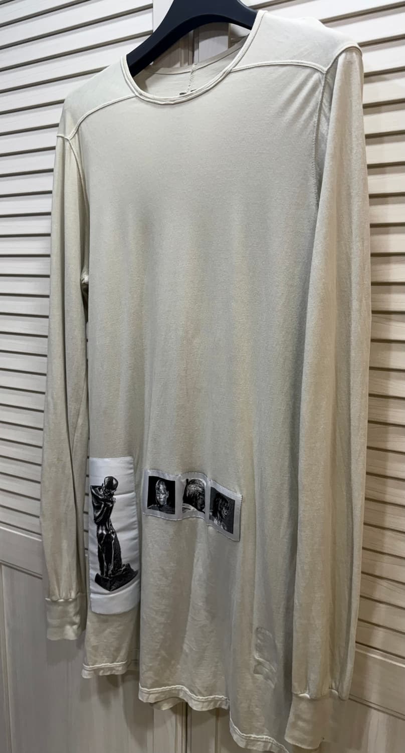 Rick Owens Drkshdw 롱슬리브 패치 긴팔 티셔츠 상품이미지7