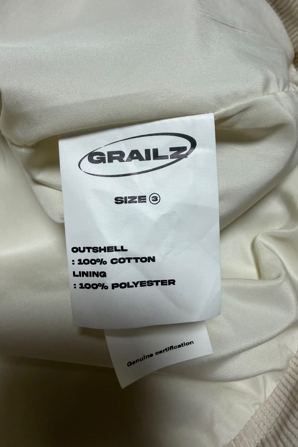 그레일즈 23FW 코듀로이 쉘 자켓 3 상품이미지10