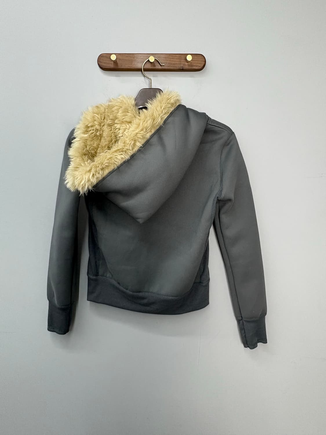 빈티지 y2k 스트릿 퍼 후드집업 A3044 상품이미지4