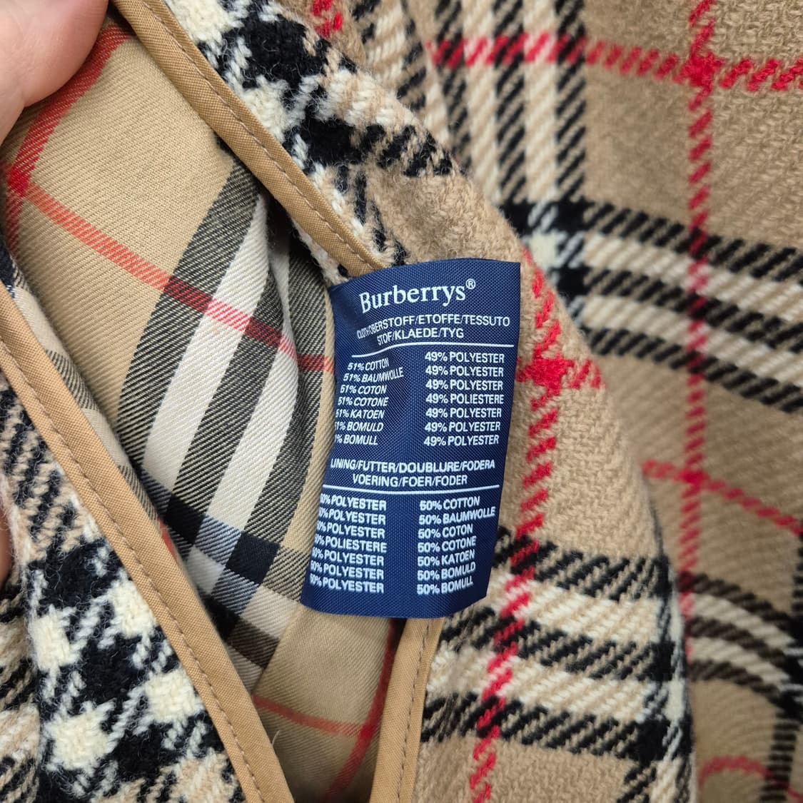 버버리 빈티지 트렌치 코트 52 상품이미지8