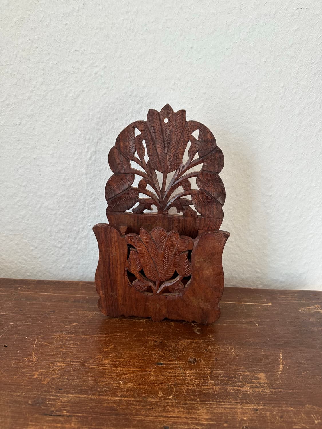 독일)빈티지 꽃무늬 우드벽걸이 상품이미지2