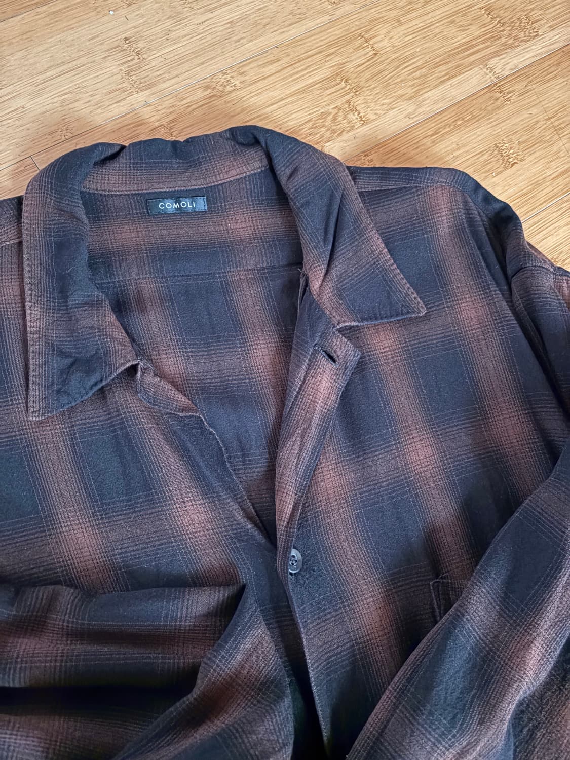 코모리 오픈카라 레이온 셔츠 4 상품이미지2