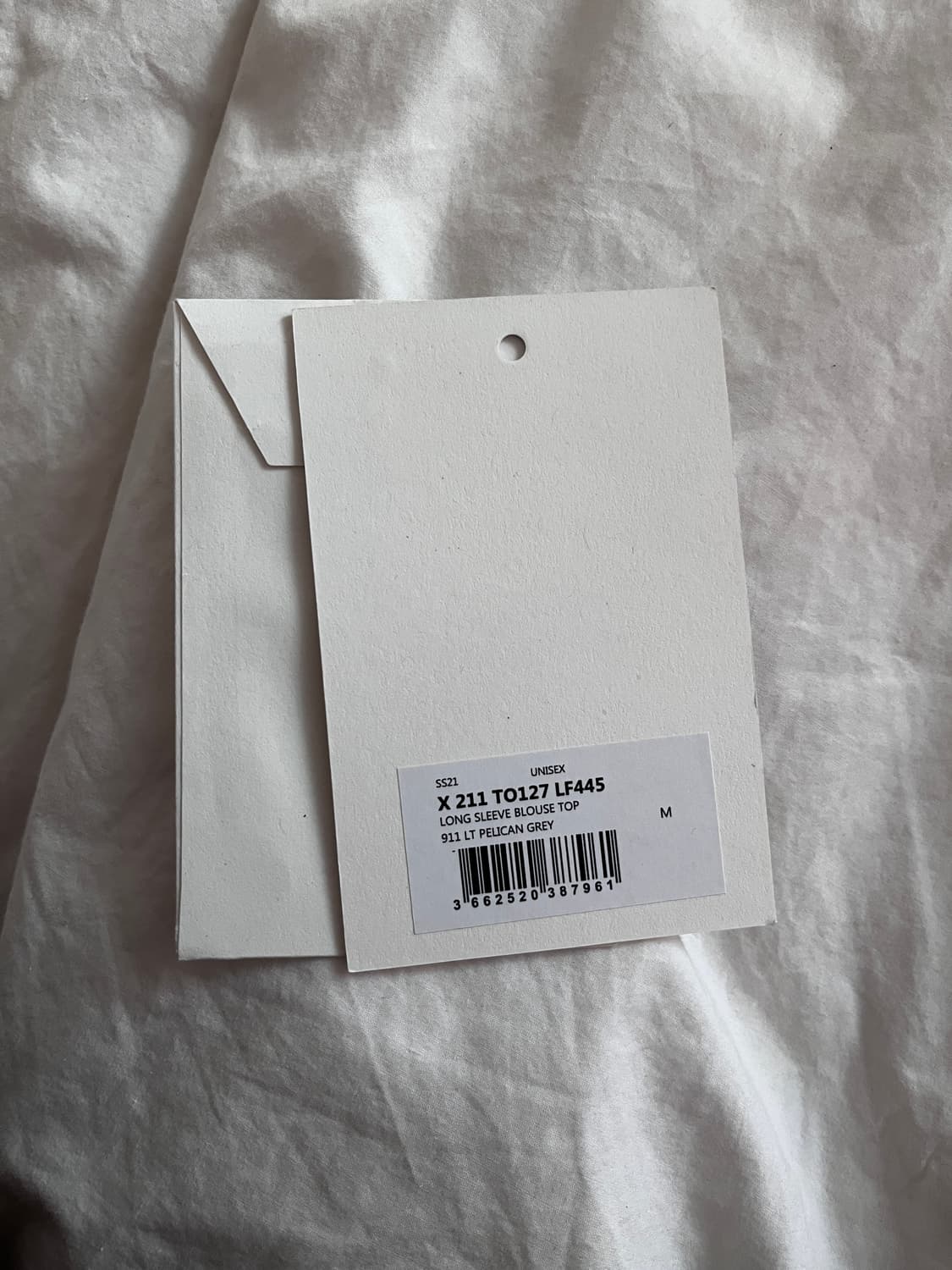 [M] 르메르 블라우스 탑 셔츠 펠리칸 그레이 상품이미지5
