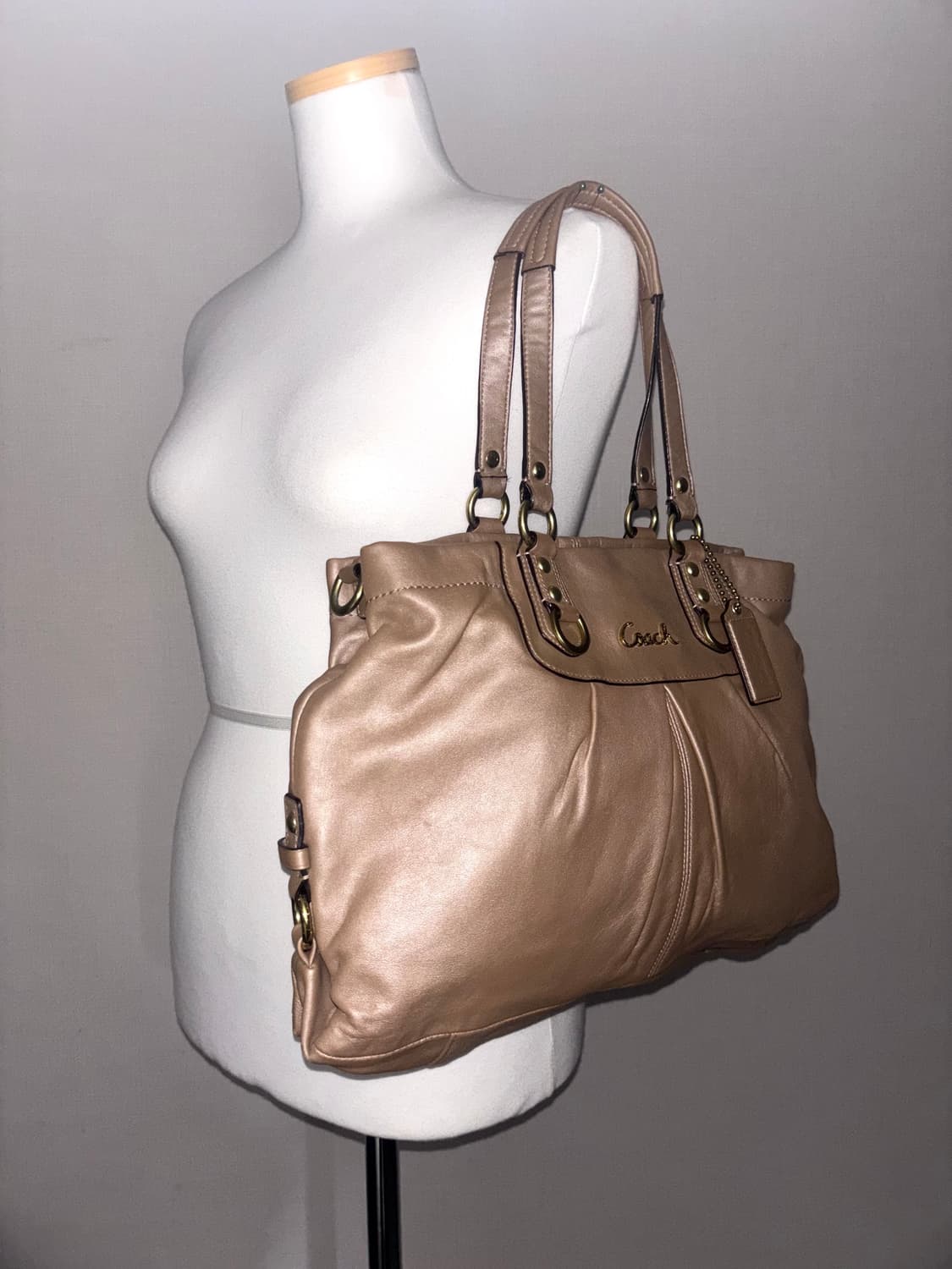 Coach vintage pearl shoulder bag 상품이미지3