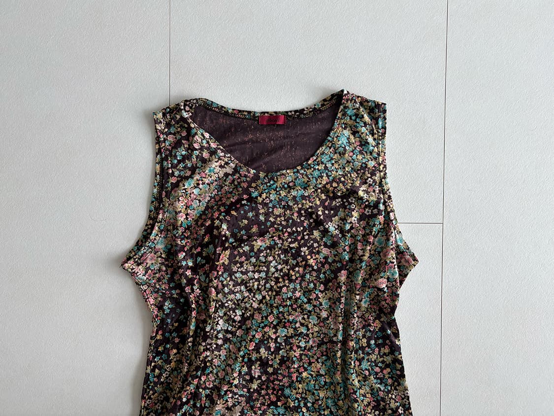 vintage floral one-piece 상품이미지4