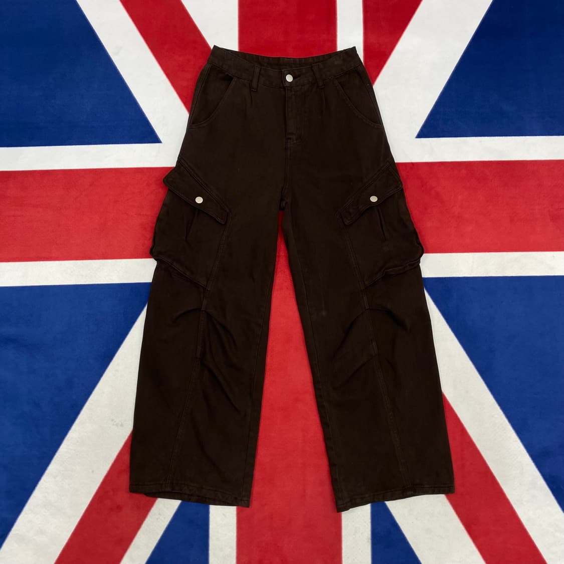  미쏘 와이드 카고팬츠 여성S  상품이미지1