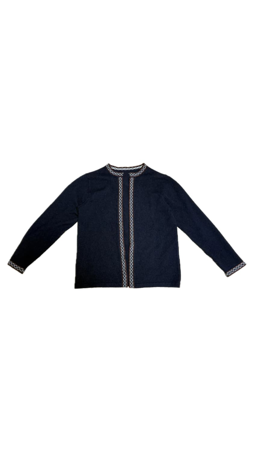 에스닉 라운드 넥라인 가디건 상품이미지1