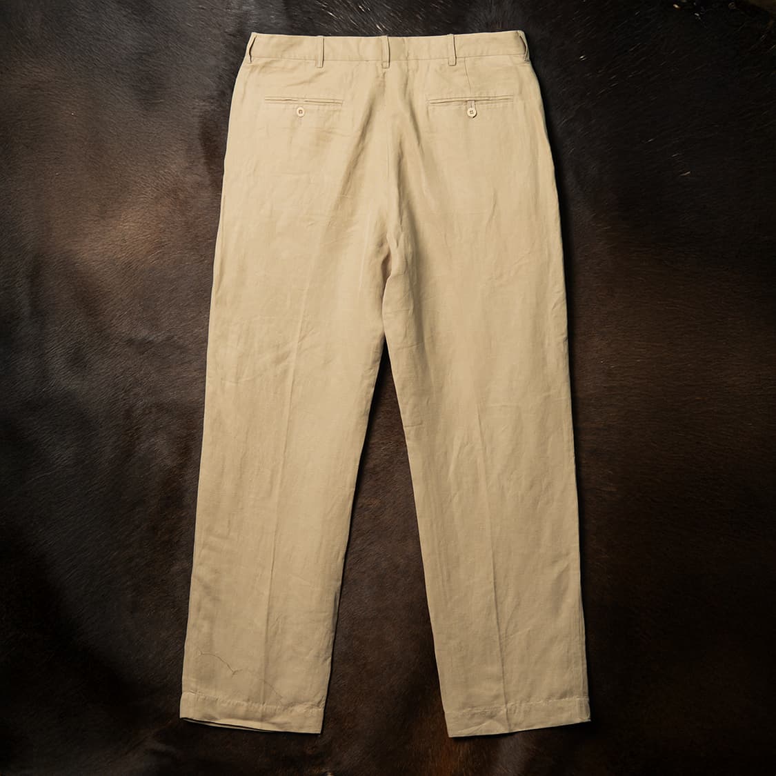[34] 00s 폴로 랄프로렌 리넨 실크 트라우져 데드스탁  상품이미지5