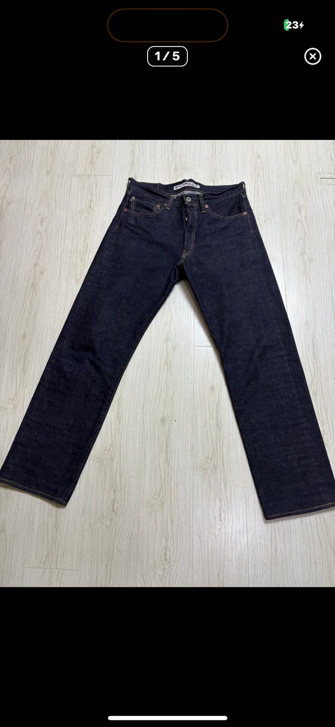 빅싱글 55501 복각 셀비지 데님 (리바이스 아닙니다!!) 상품이미지1