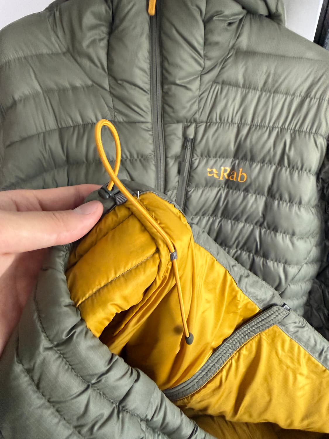 랩 마이크로라이트 알파인 자켓 라이트 카키 상품이미지3