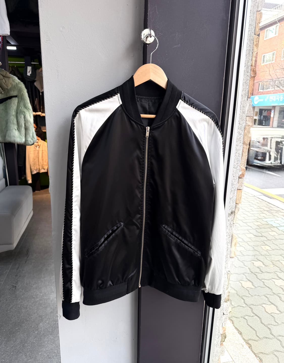 105/ 시스템옴므 자수패턴 스카쟌 집업 자켓 상품이미지3