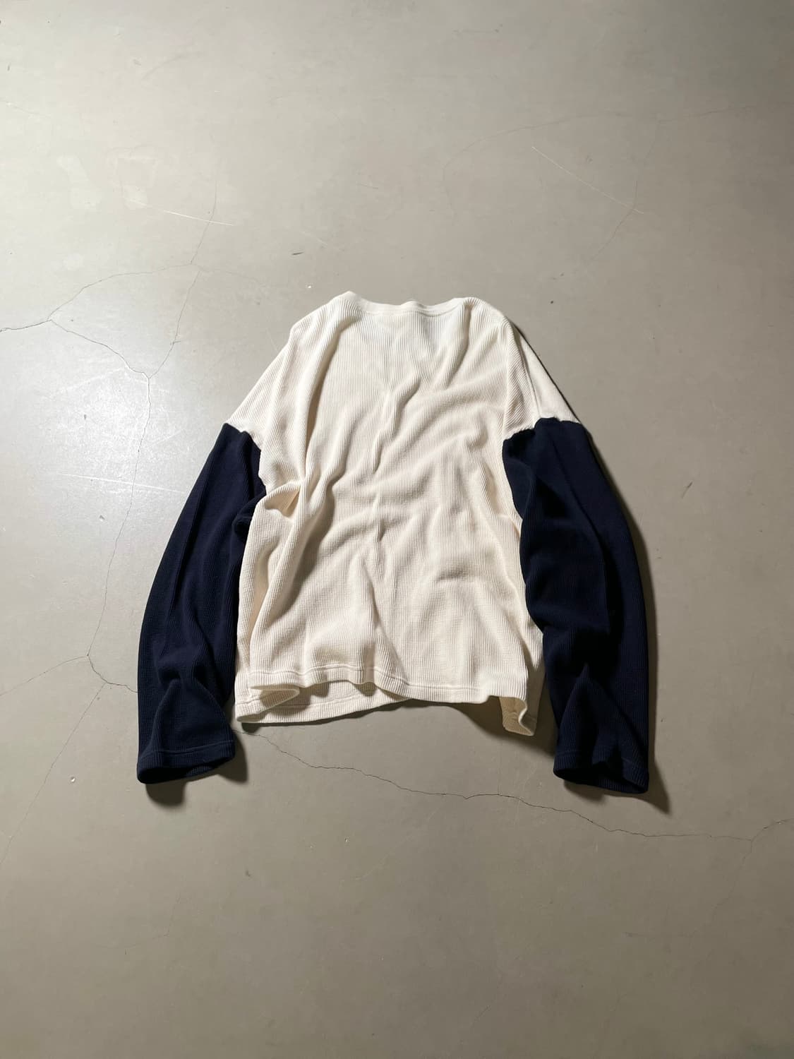 리포메드 Two-Tone Waffle Thermal Top  상품이미지2