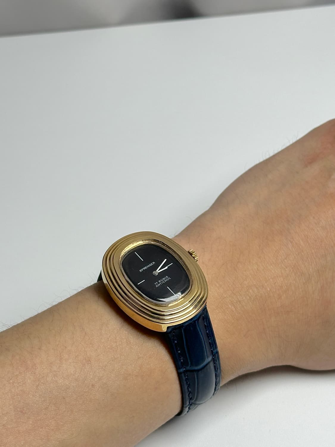 스프렝거 오벌 골드 드레스 워치 상품이미지7