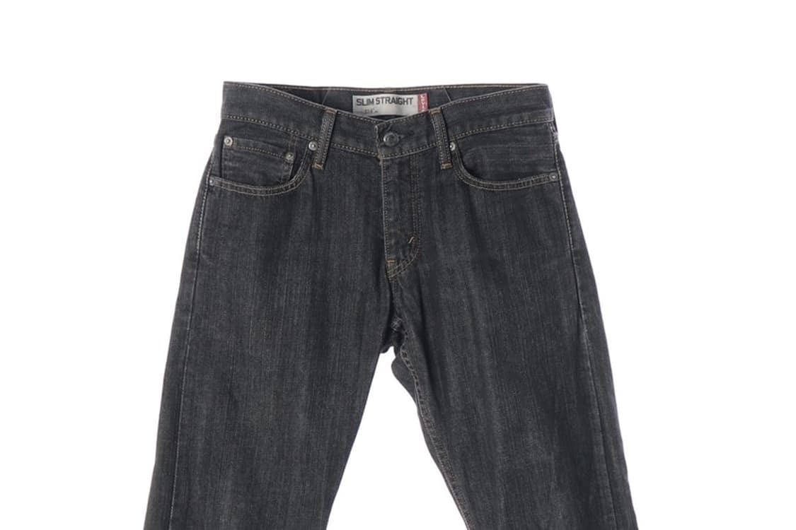 리바이스 514 흑청 데님 팬츠 28 상품이미지3