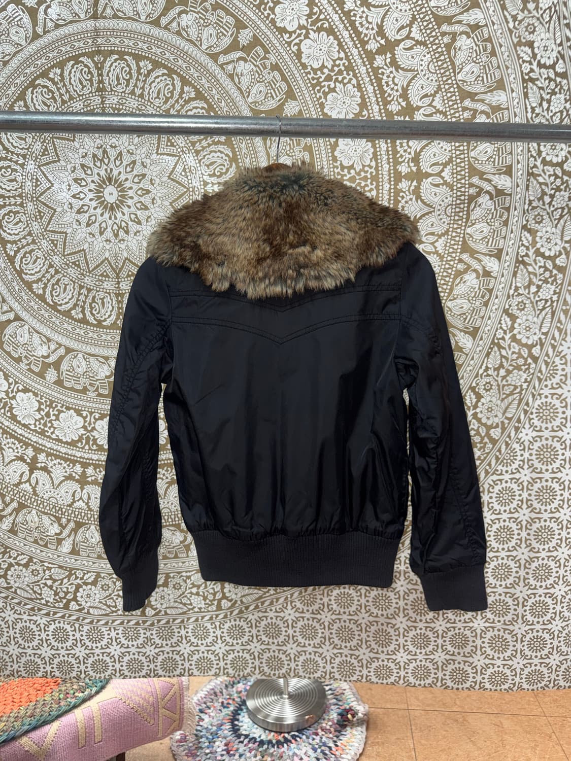 H&M 흐앤므 여성 양털 패디드 자켓  상품이미지6