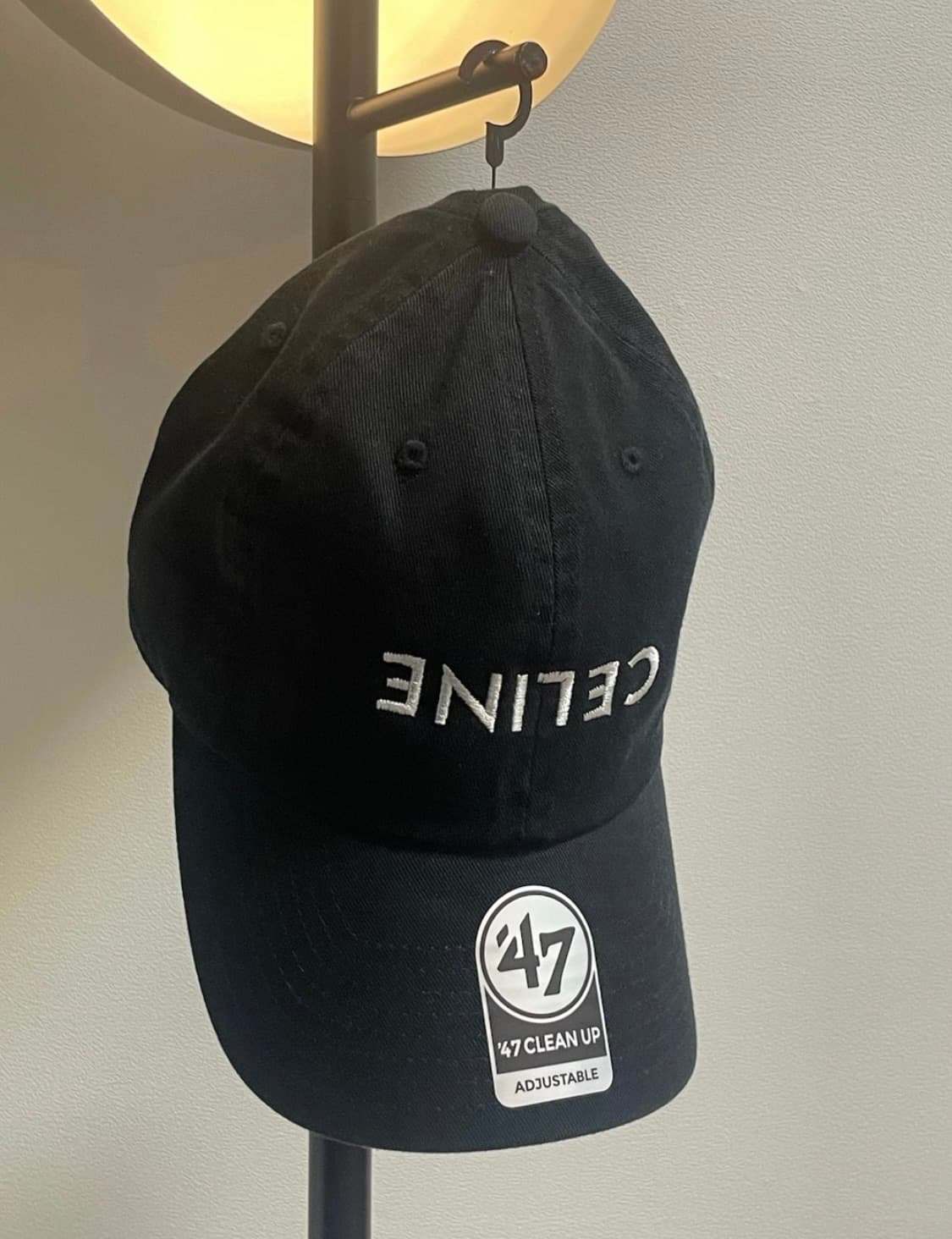 셀린 nptss 블랙 볼캡 상품이미지2