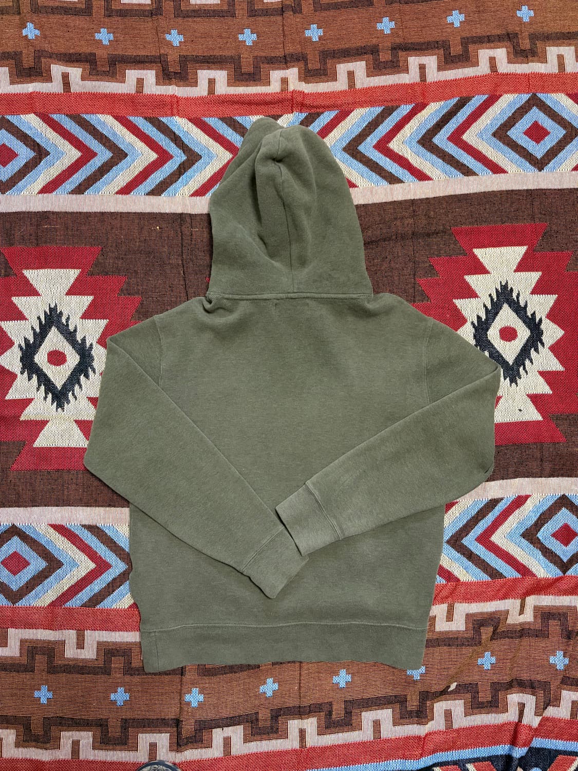 L) 폴로 랄프로렌 팔꿈치 패치 후드티 카키 상품이미지8