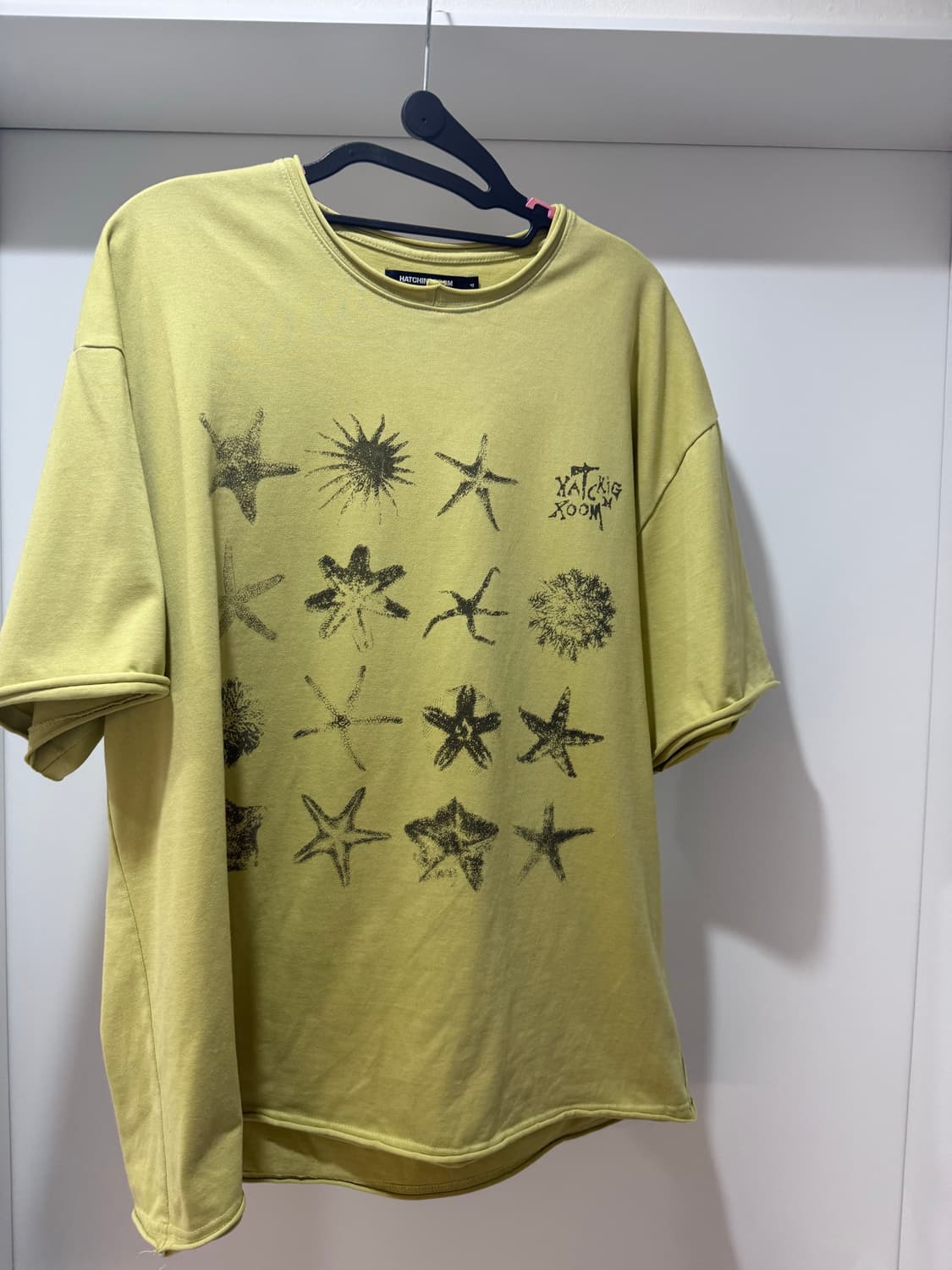 해칭룸 starfish tee yellow 상품이미지4