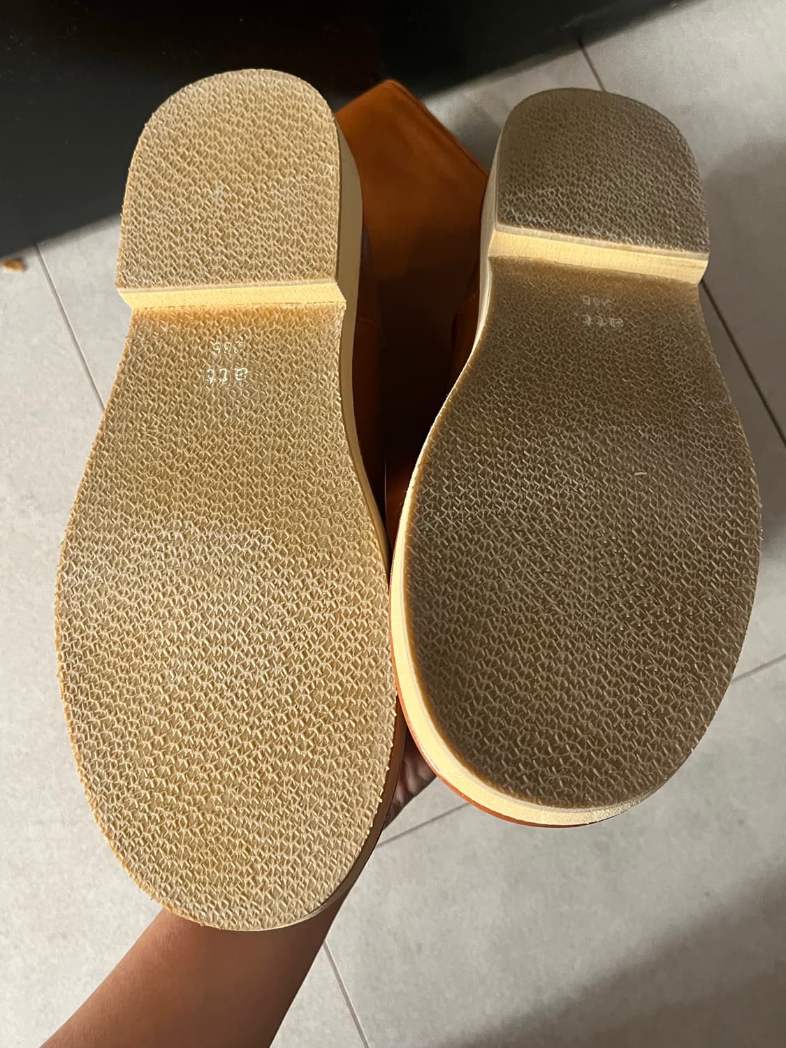 에이티티 클래식 롱부츠 브라운 235 새상품 상품이미지5