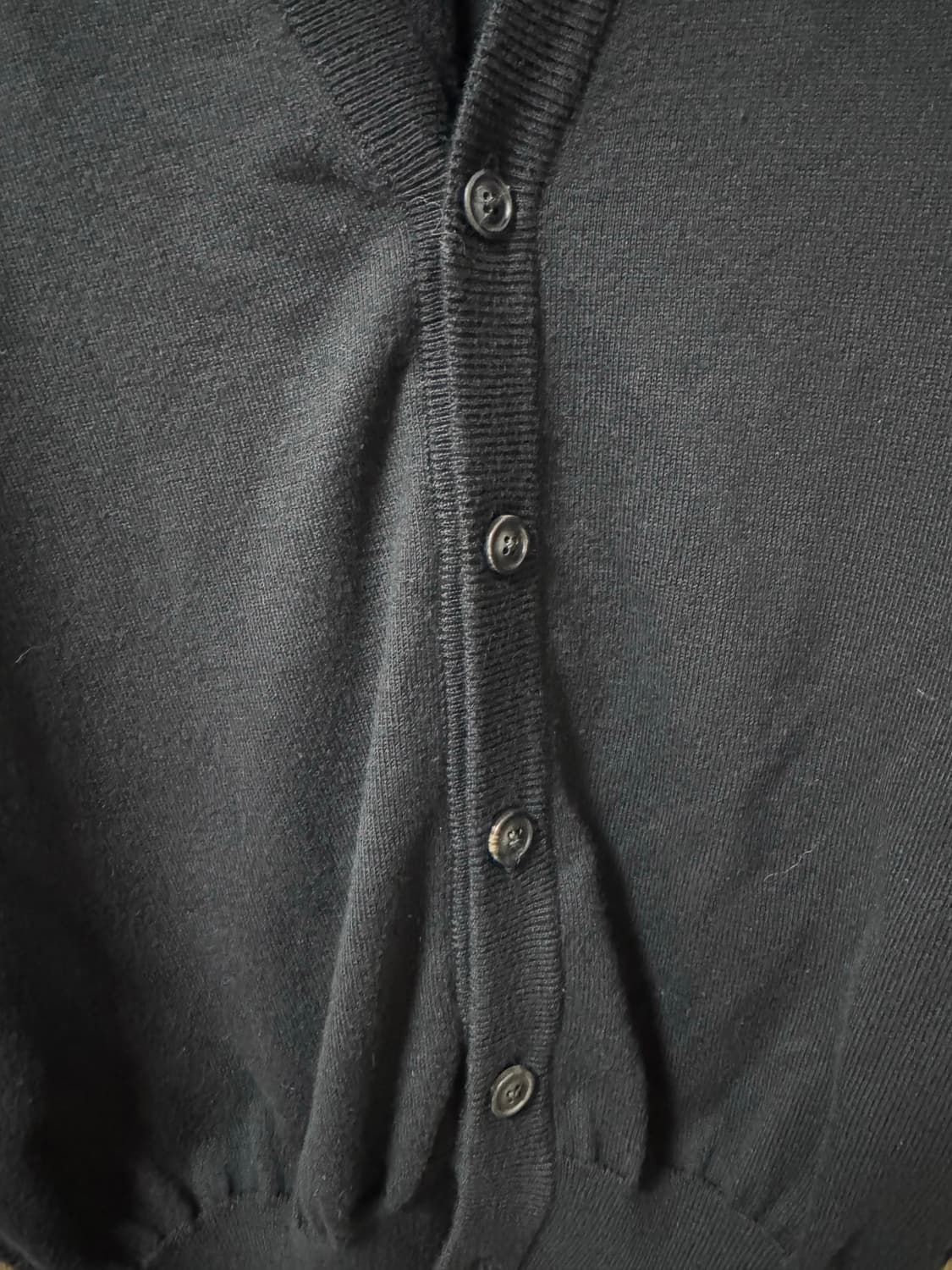 메종 마르지엘라 블랙 가디건M 상품이미지5