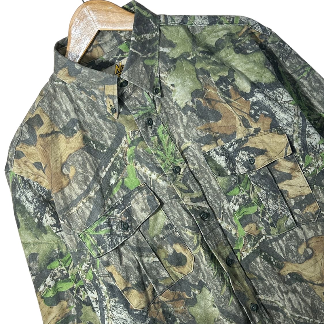 No trace 아메리칸 빈티지 카모 셔츠 자켓 L N 상품이미지5