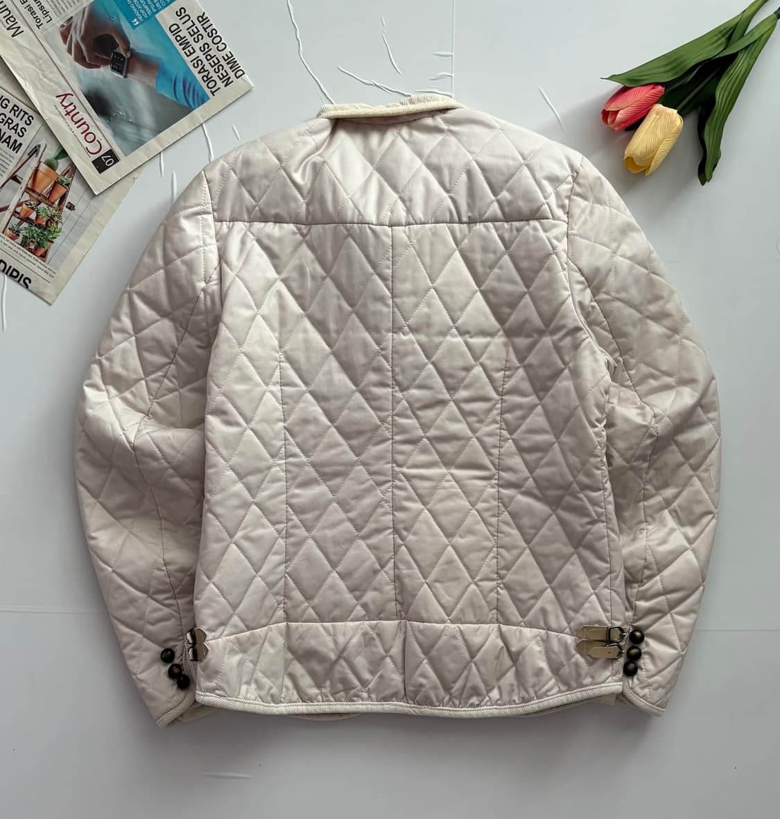 CLAN by MILAN 코듀로이 퀼팅 자켓 상품이미지6