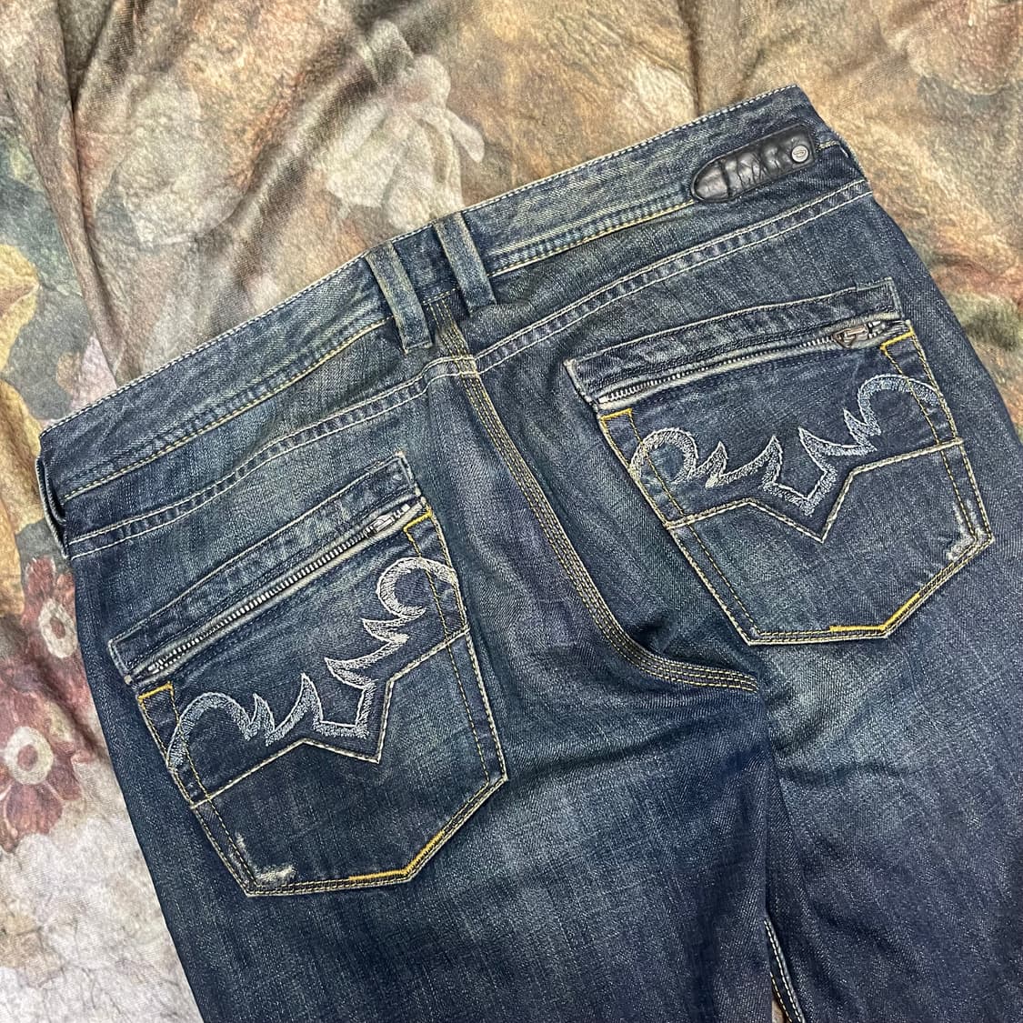 디젤 빈티지 백로고 워싱데님진 34 상품이미지4