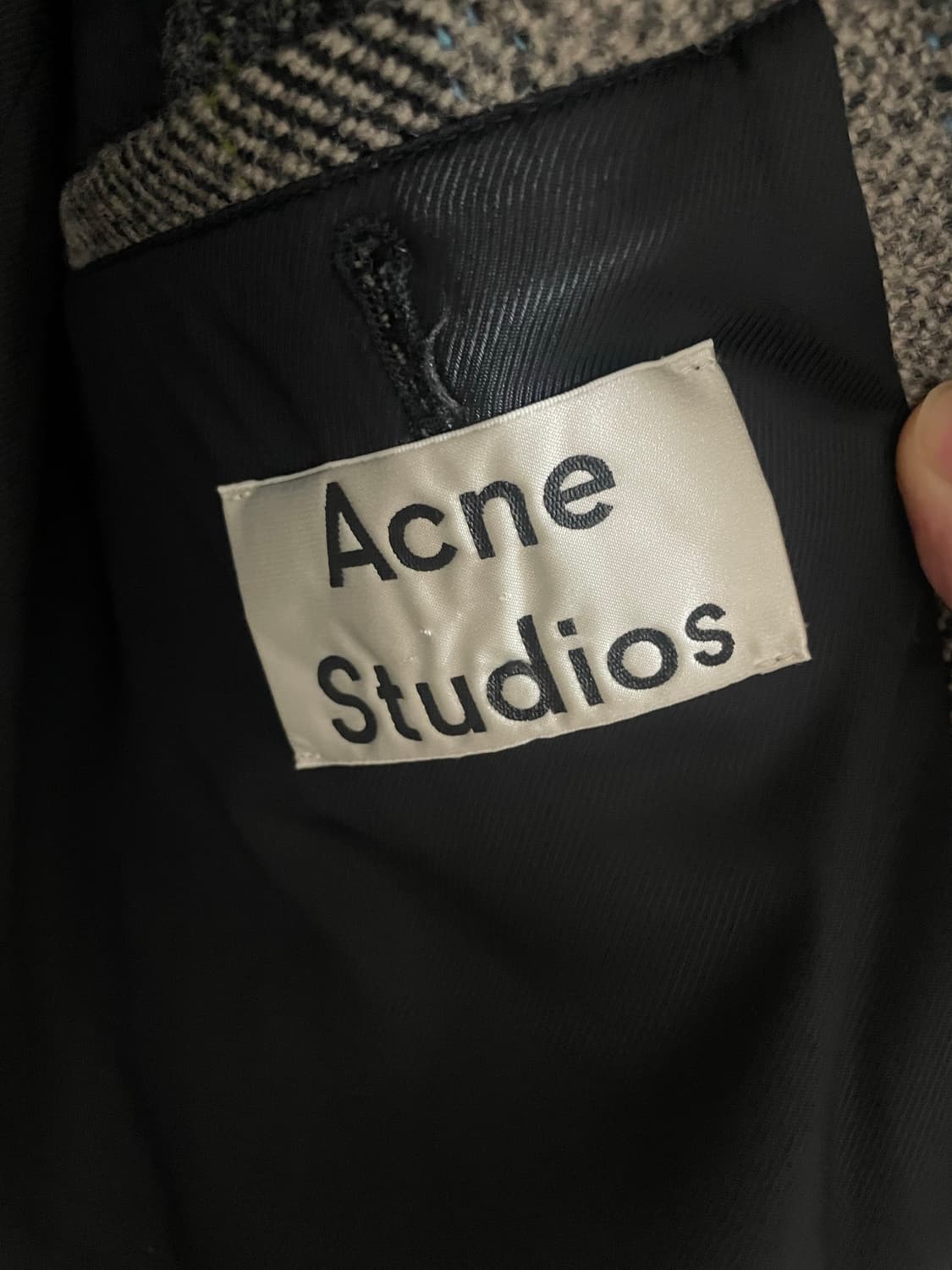 (52)아크네스튜디오 체크 코트 상품이미지5