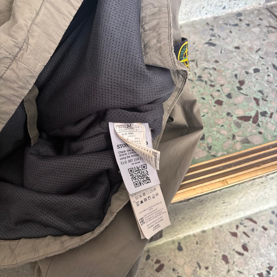 19FW 스톤아일랜드 올드 이펙트 트리트먼트 오버셔츠 상품이미지6