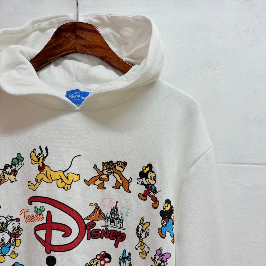 디즈니 도쿄 Disney 기모 후드티  상품이미지2