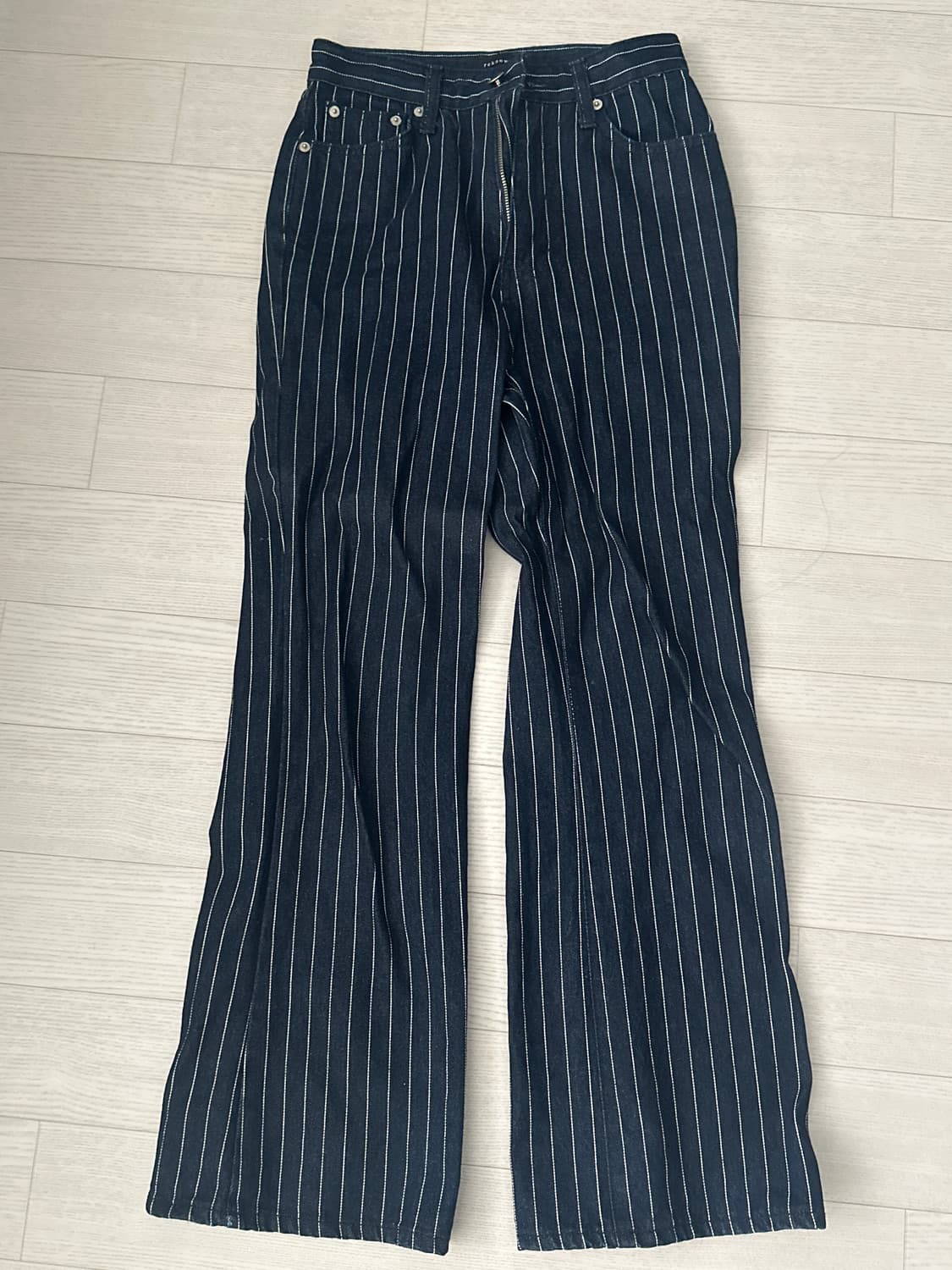 르노우 스트라이프 데님 팬츠 상품이미지1