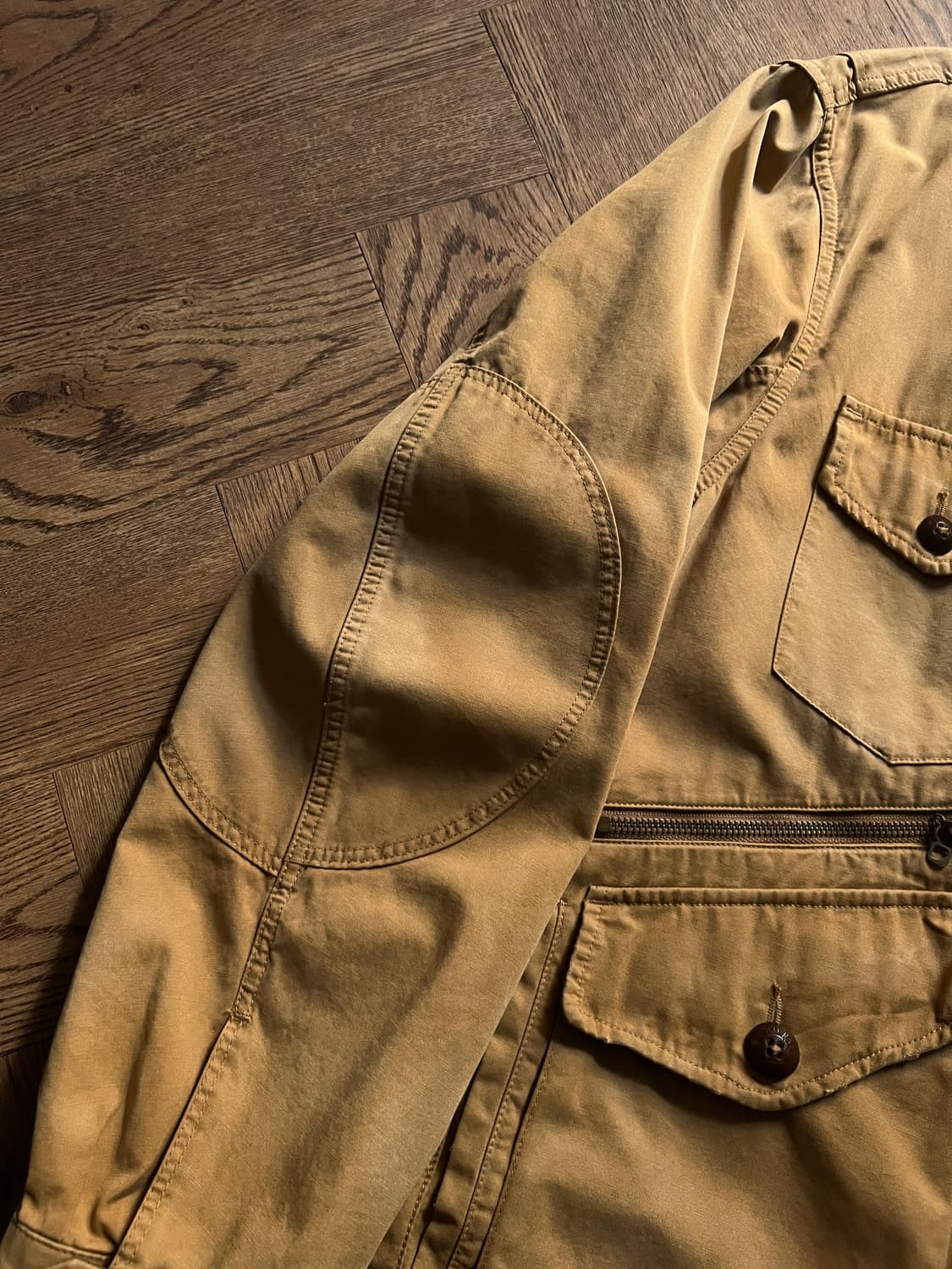 [L]폴로 랄프로렌 40's Fishuntex 페이딩 자켓 상품이미지5