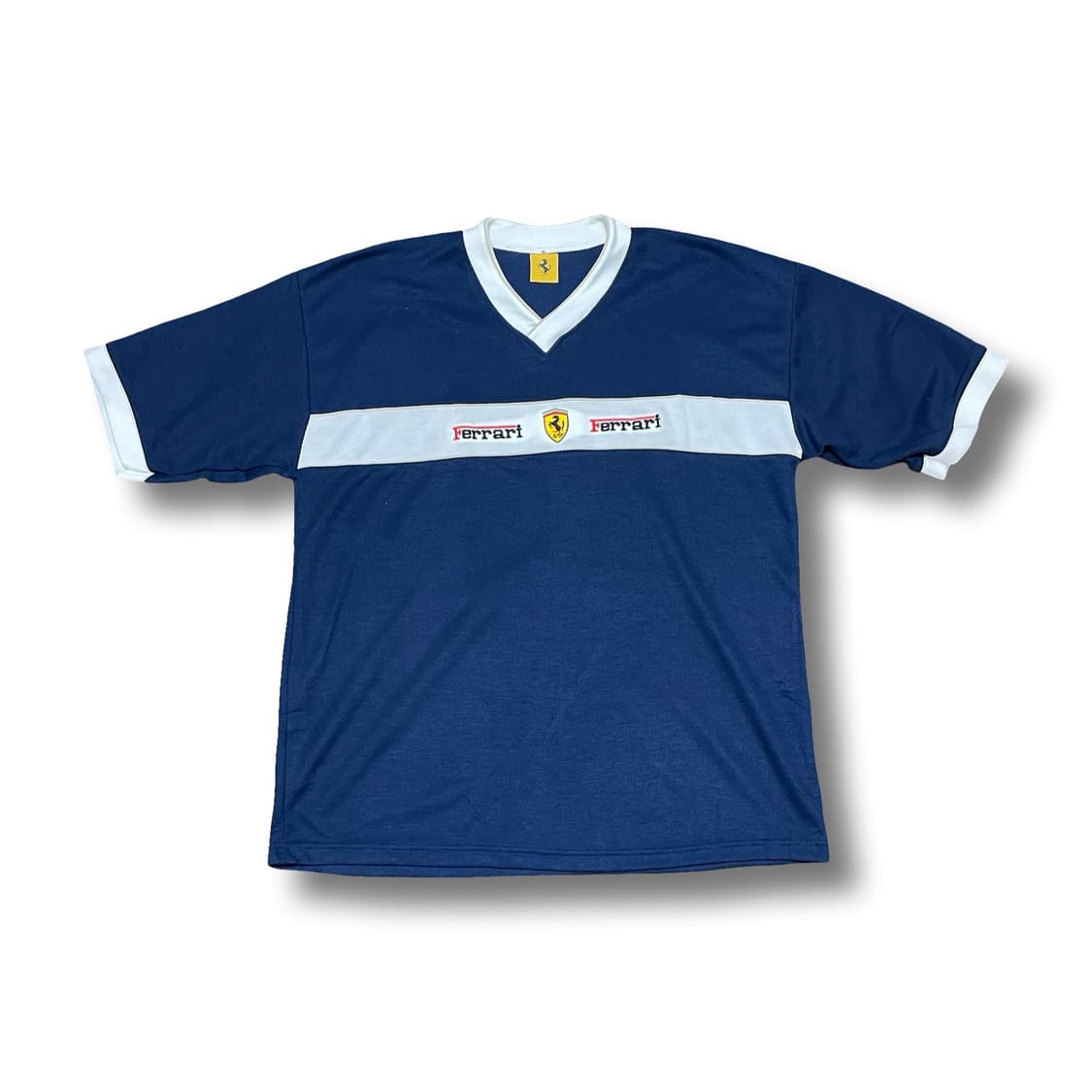 [XL] 페라리 90s 빈티지 와플 링거 반팔티 상품이미지1