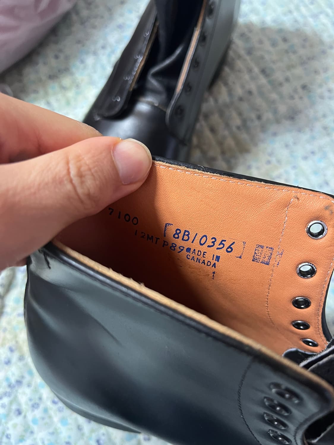 빈티지 캐나다경찰부츠 상품이미지2