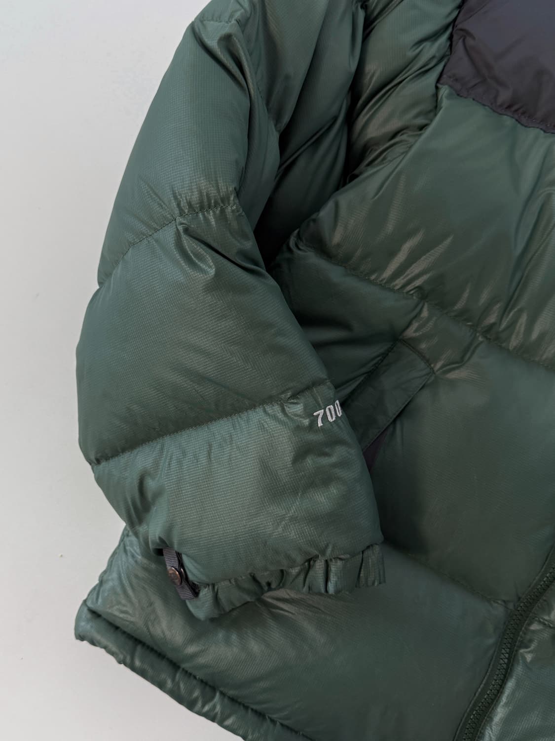 노스페이스 루즈핏 og 카키 구스다운 700 눕시 상품이미지5