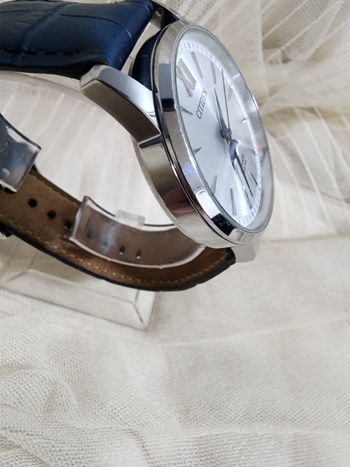 시티즌 문페이즈 쿼츠 가죽 시계 상품이미지4