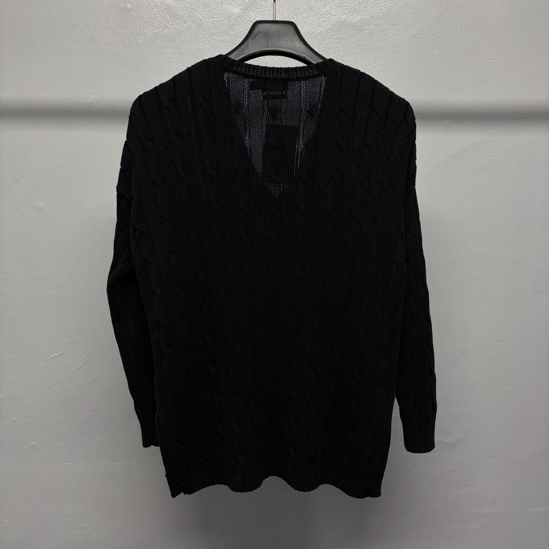 폴로 랄프로렌 브이넥 케이블 니트 2 상품이미지2