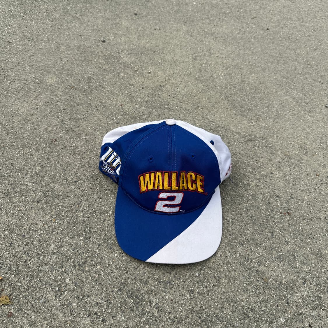 vintage wallace miller lite nascar cap 상품이미지1