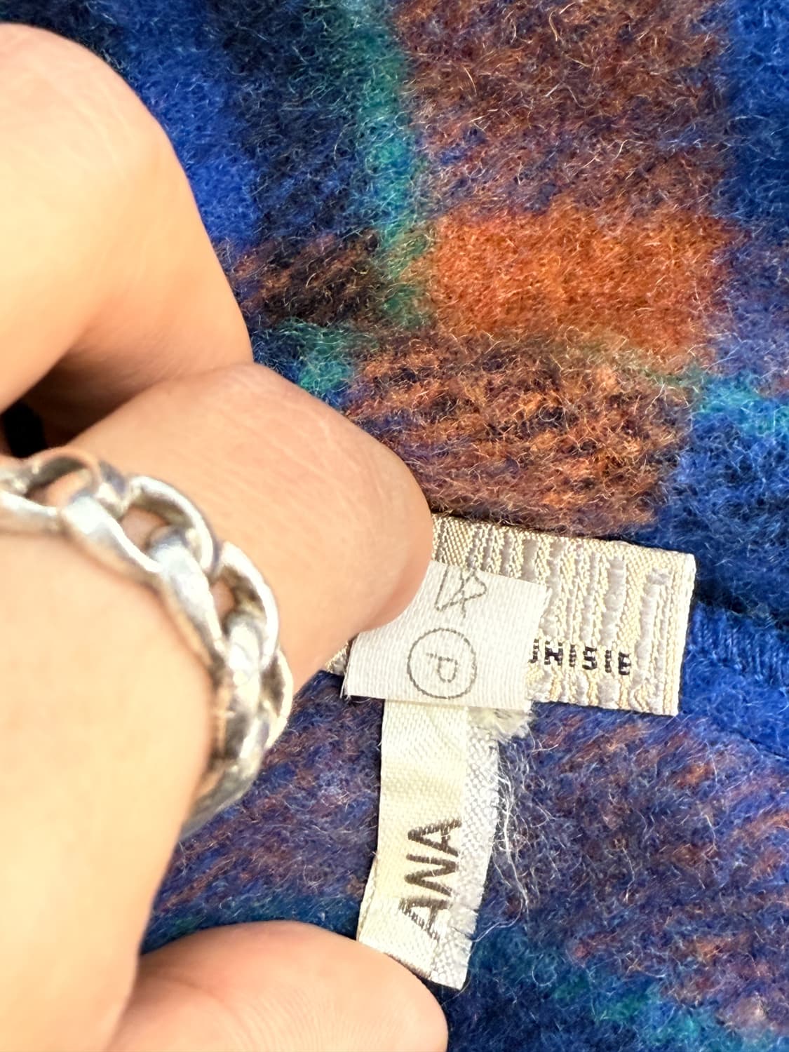 노스웨이브 90‘s 라나 울 체크 후드 자켓 상품이미지9